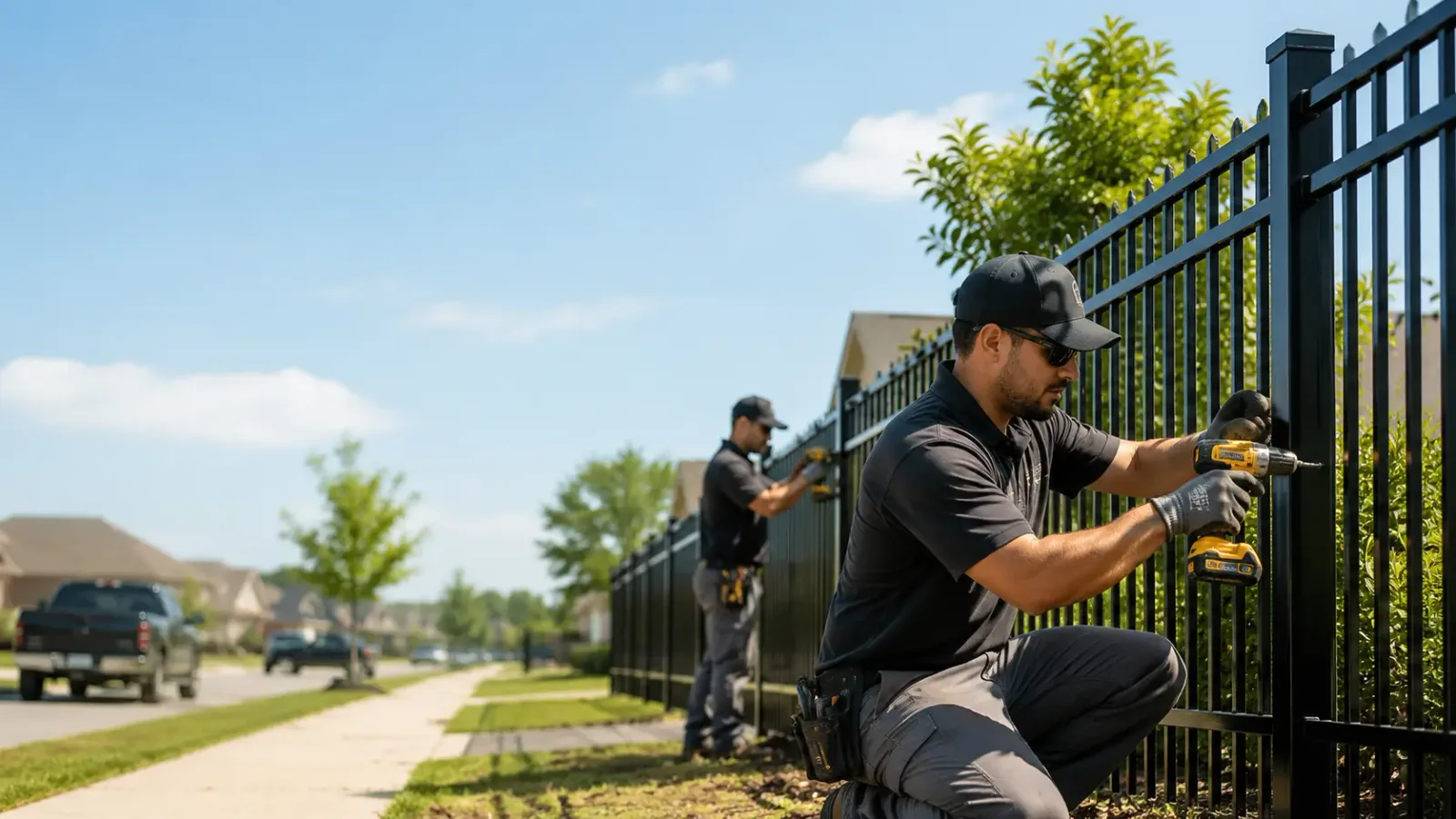 Metal Fence Installation in Rocky Hill, CT